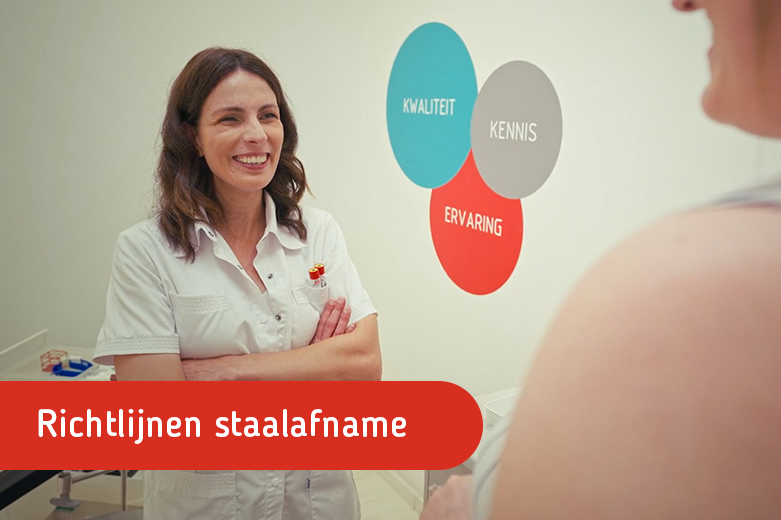 Richtlijnen Staalafname Knop Website